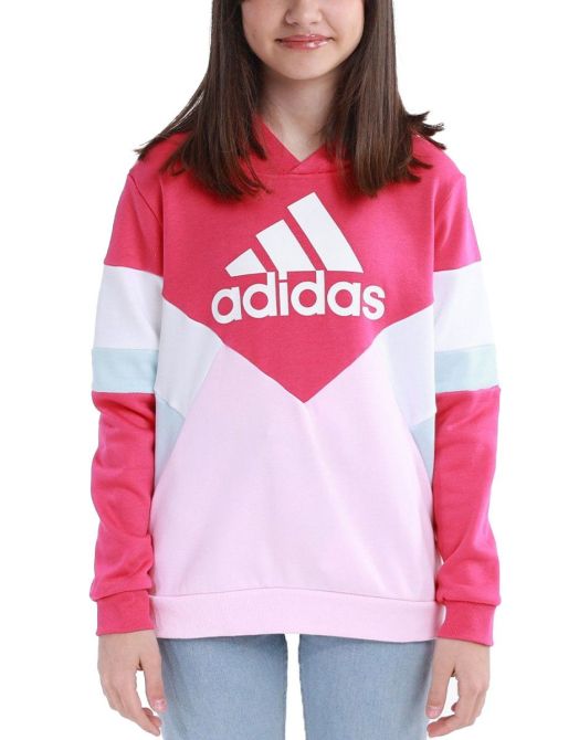 Adidas Sportswear Colorblock Fleece Hoodie - Детско Горнище
