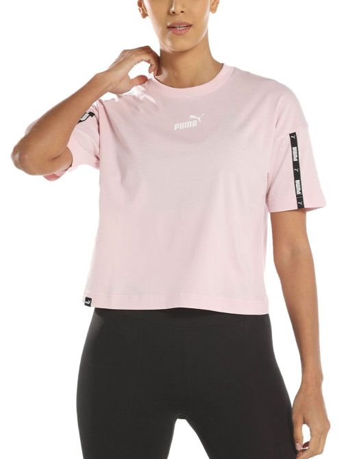Puma Power  - Спортна Дамска Розова Тениска