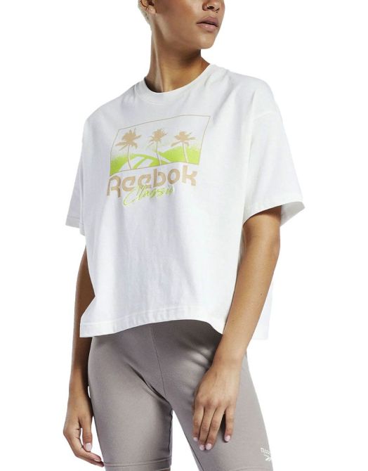Reebok Classic  - Спортна Дамска Бяла Тениска